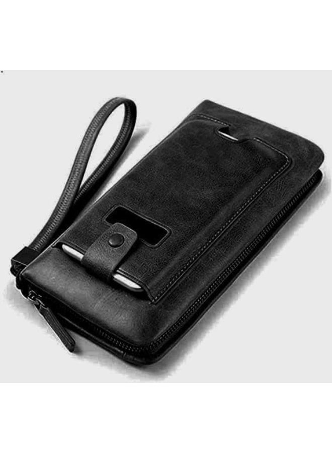 Handbag. Card holder. Holds ID cards and mobile phone - suitable as a small unisex handbag. - Image 2